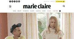 Desktop Screenshot of marieclaire.fr