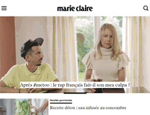 Tablet Screenshot of marieclaire.fr