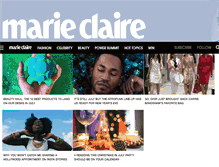 Tablet Screenshot of marieclaire.co.za