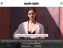 Tablet Screenshot of ideesclaire.blogs.marieclaire.fr