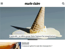 Tablet Screenshot of lelogdaimee.blogs.marieclaire.fr