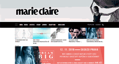 Desktop Screenshot of marieclaire.cz