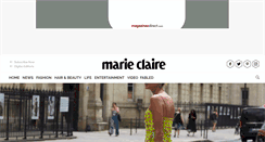 Desktop Screenshot of marieclaire.co.uk