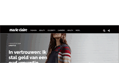 Desktop Screenshot of marieclaire.nl