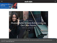 Tablet Screenshot of marieclaire.com.tr